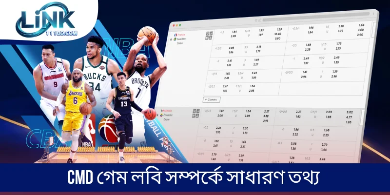 CMD গেম লবি সম্পর্কে সাধারণ তথ্য
