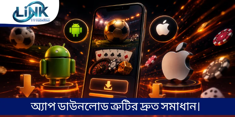 অ্যাপ ডাউনলোড ত্রুটির দ্রুত সমাধান। 