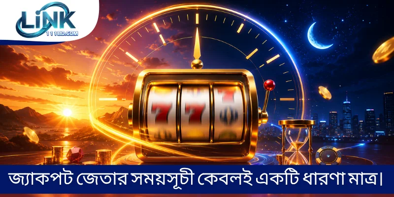 জ্যাকপট জেতার সময়সূচী কেবলই একটি ধারণা মাত্র।