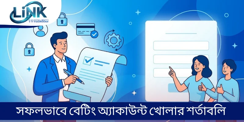 সফলভাবে বেটিং অ্যাকাউন্ট খোলার শর্তাবলি